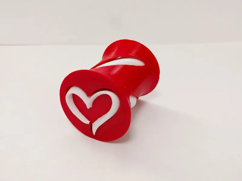 Vortex- love spiral heart- fidget