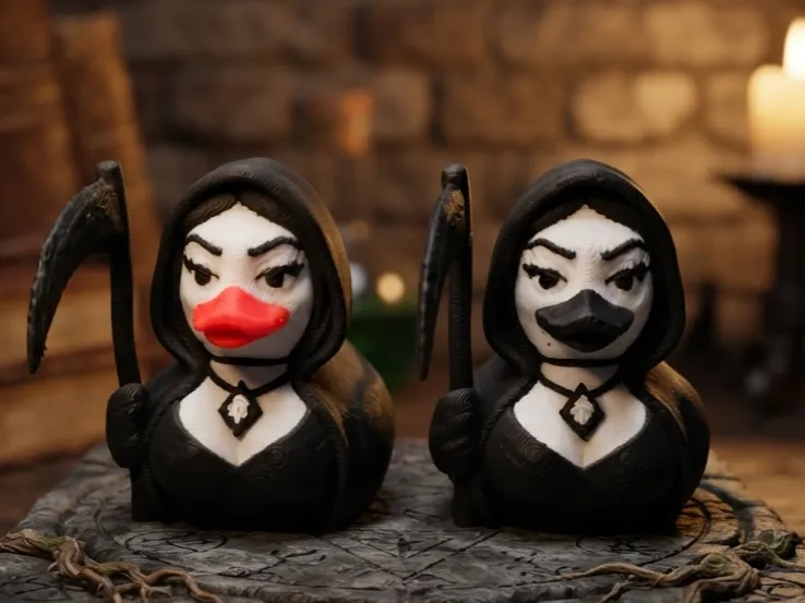 Lady Reaper Duck, Cruise Jeep Duck, Lady Quack