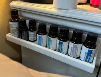 Simple Nightstand Shelf