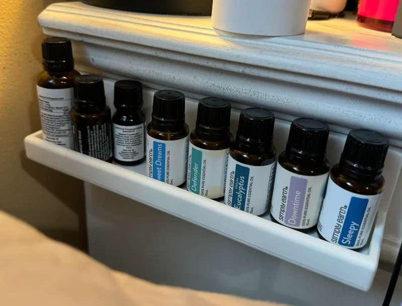 Simple Nightstand Shelf