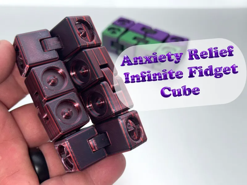 Spike anxiety relief infinite cube fidget