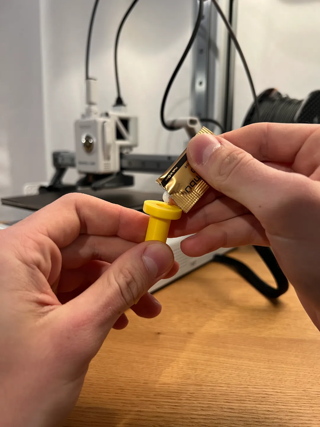 Grease Nozzle Syringe - Z-Axis Lubrication view 2