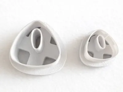 Geometric clay cutter