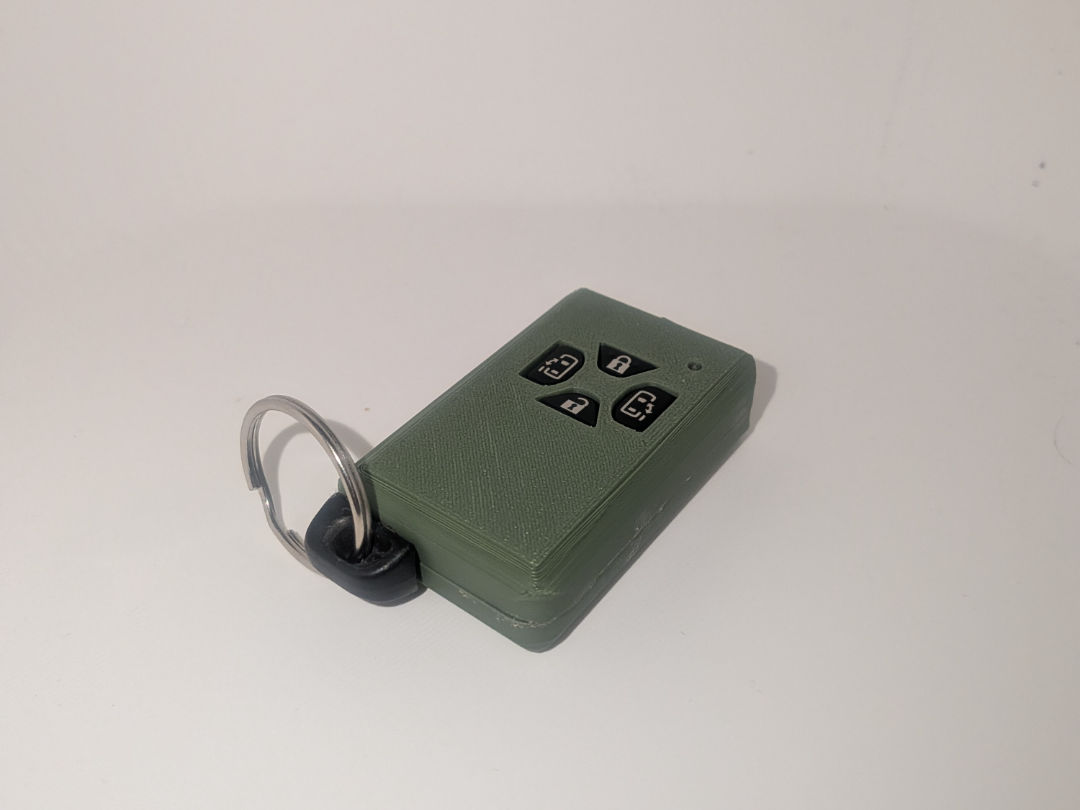 Toyota Alphard/Vellfire/Estima 4 Button Key