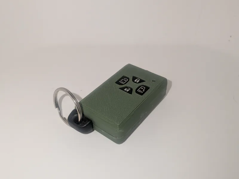 Toyota Alphard/Vellfire/Estima 4 Button Key