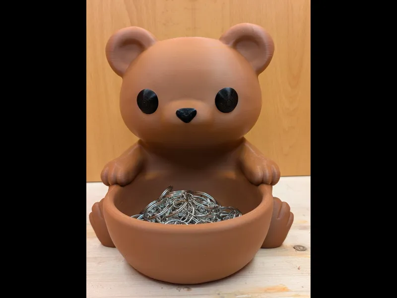Cute Bear Storage Bowl – Desk Organizer