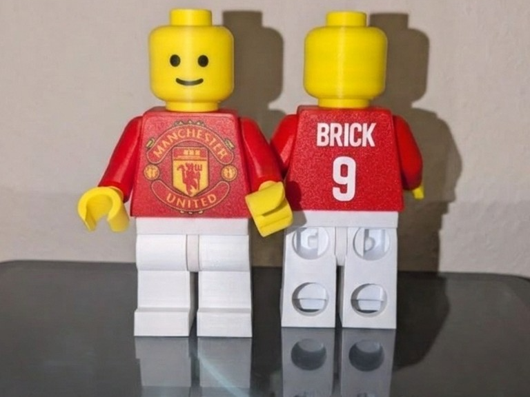 Grosser Brick Man Manchester United - 20cm