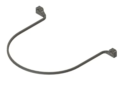 100mm/4" Dust extraction hose clamp/hanger