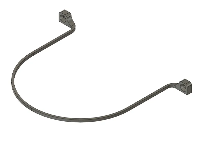 100mm/4" Dust extraction hose clamp/hanger