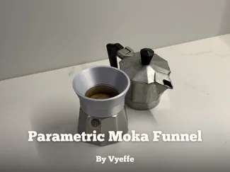 Parametric Moka Funnel - Customize your funnel