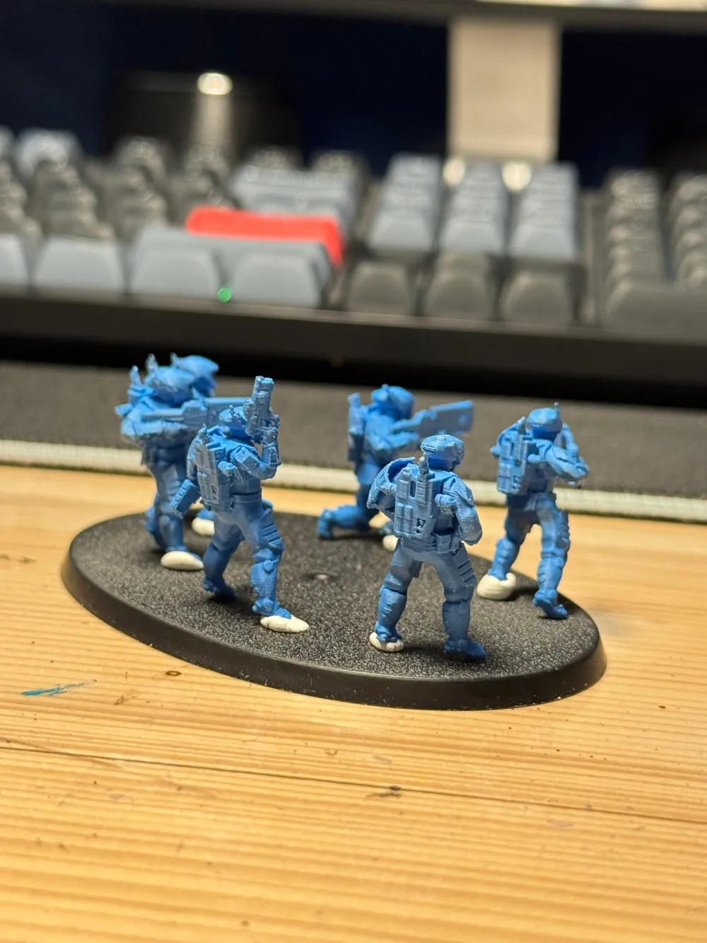 Tau Empire Breacher Team 6 Soldiers War Hammer 40k by
