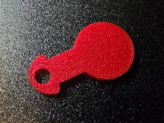 Shopping cart coin with handle 