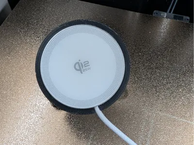 Qi2.2 to 17mm AMPS ball mount adapter 