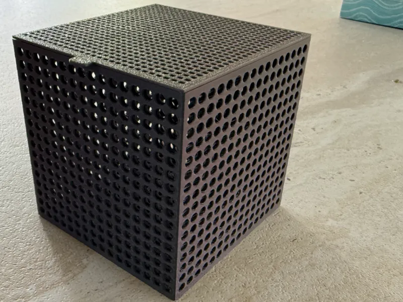 Square Storage box for Silica Gel or other parts 