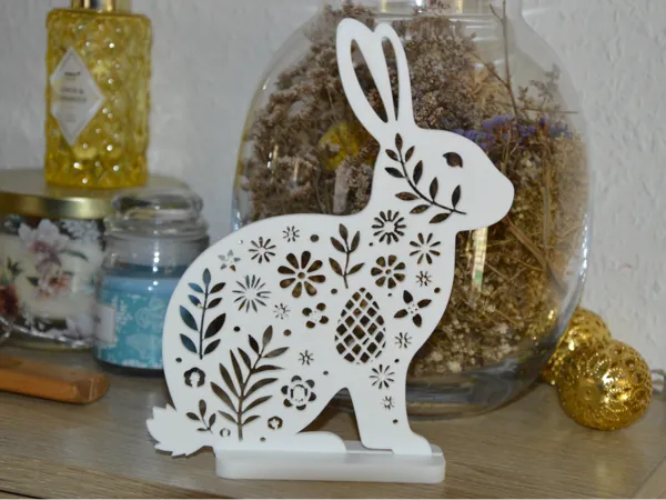 Lapin de Pâques décoratif