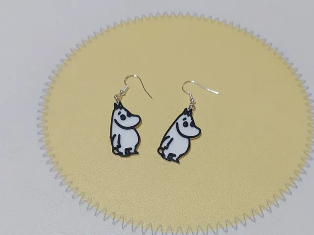 Moomin earrings