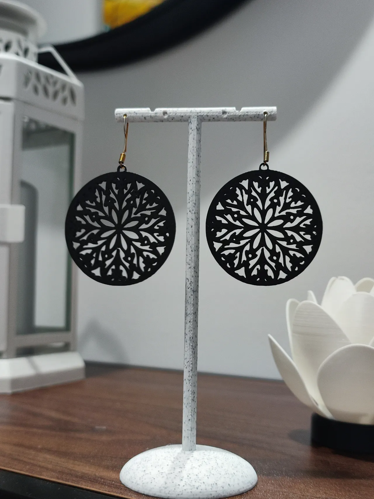 Aretes Reflejo Radial view 2