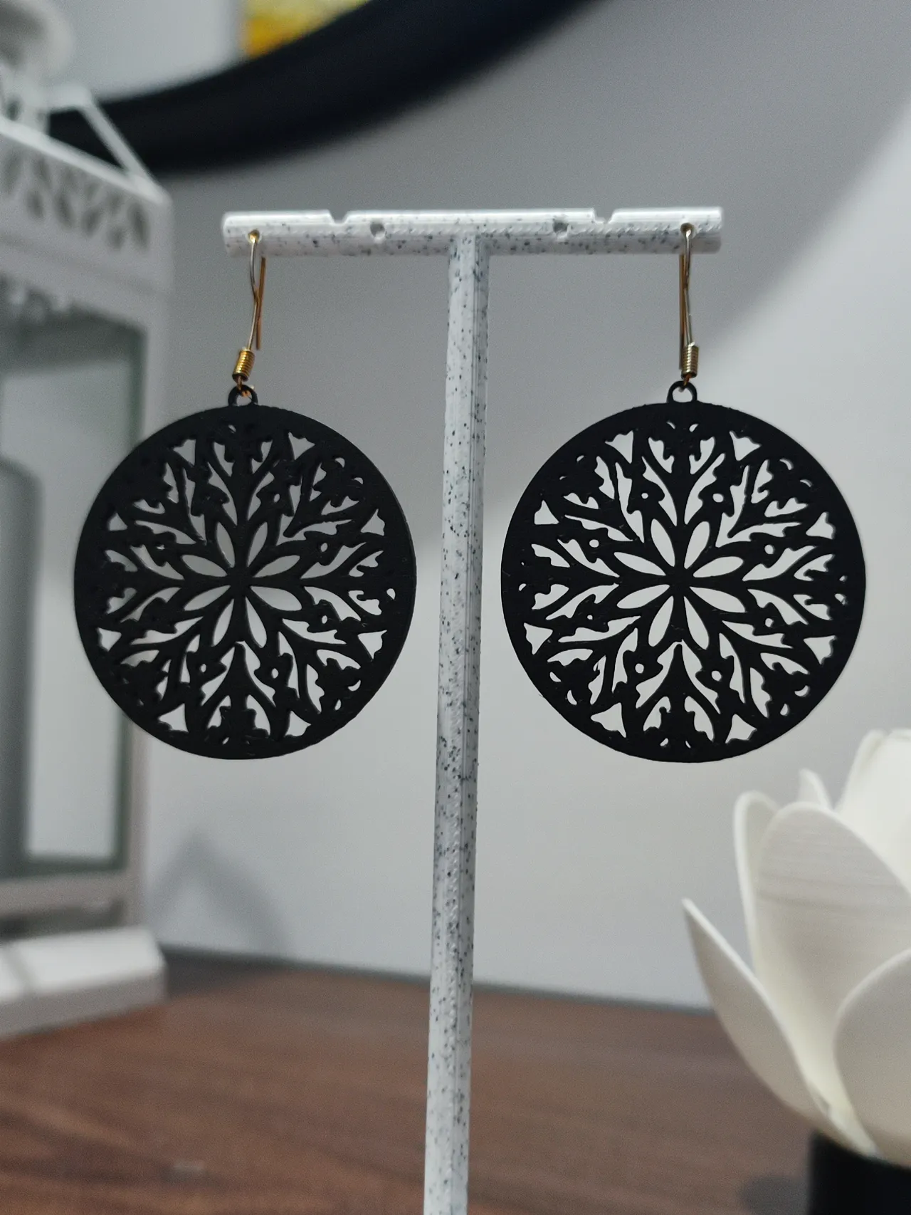 Aretes Reflejo Radial view 3