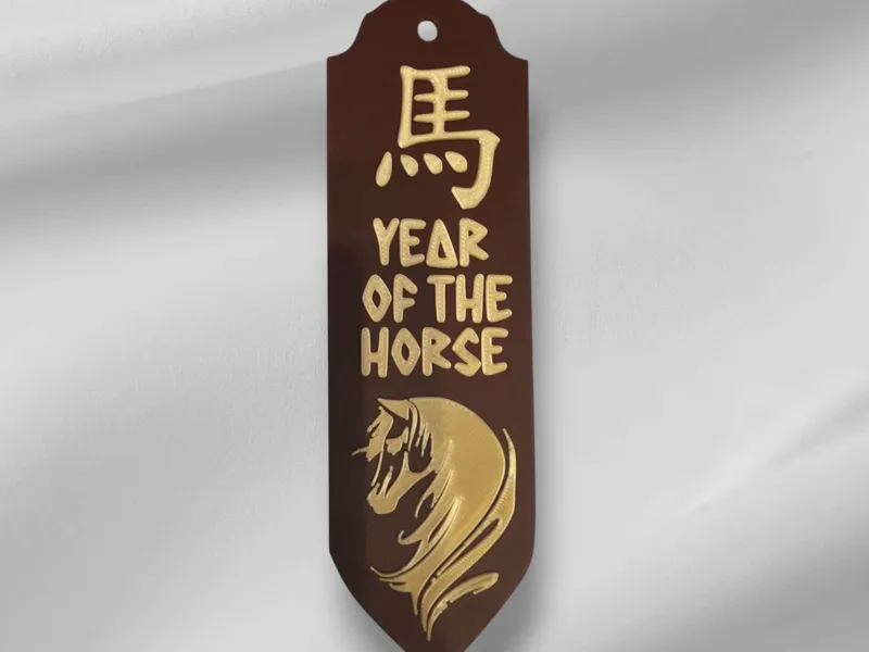 Year of the Horse Bookmark