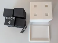 Infill density: 0%; Enable thin walls; Wall loops:2