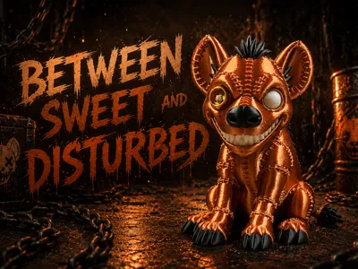 Stitched Hyena – Between Sweet & Disturbed