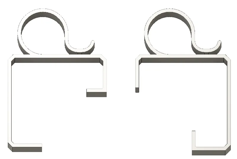 D10 2020 extrusion cable holder