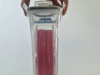Ventil für Vakuumbox um Filament aufzubewahren