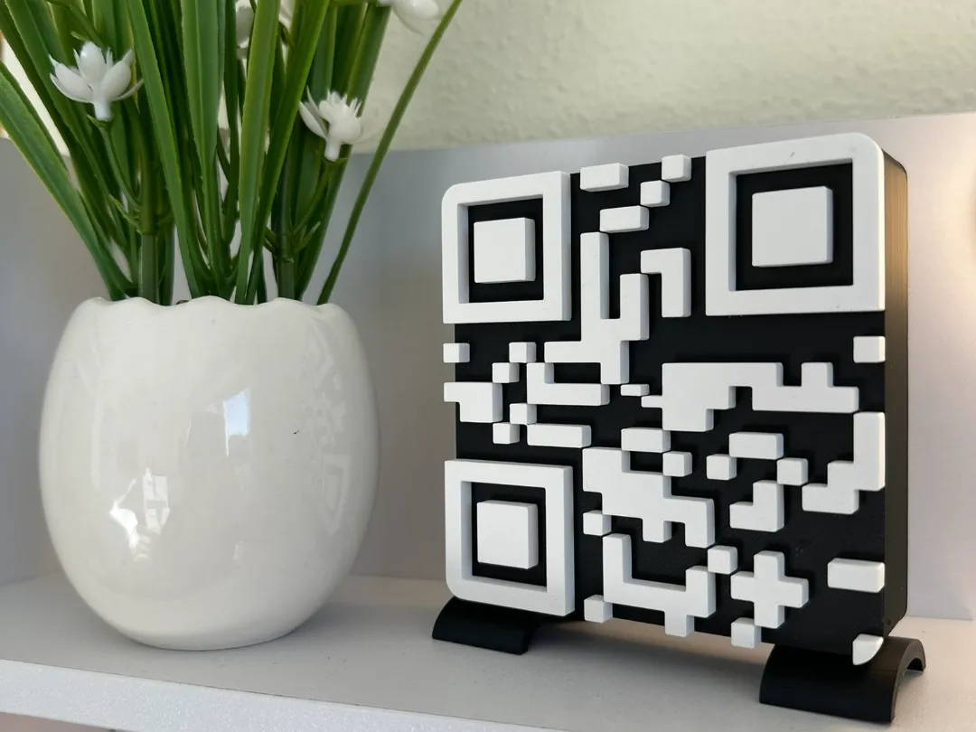 Easter Decor QR Code - Free 3D Print Model - MakerWorld