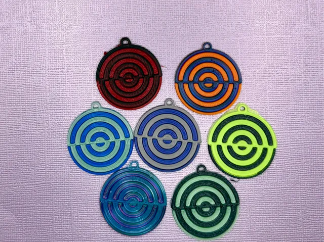 Target OpArt Earrings (No AMS)