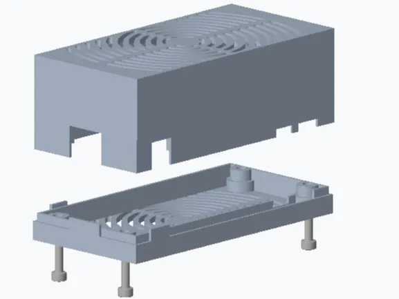 Safety cover/case for 1860 battery module