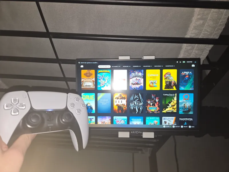Arzopa 15.5in Monitor mount Bunkbed