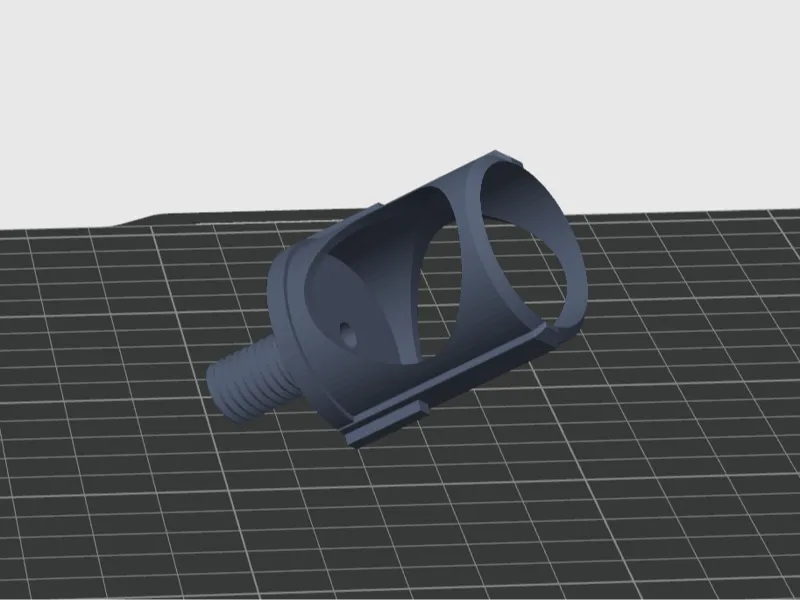 Mounting sleeve for attaching the shower head