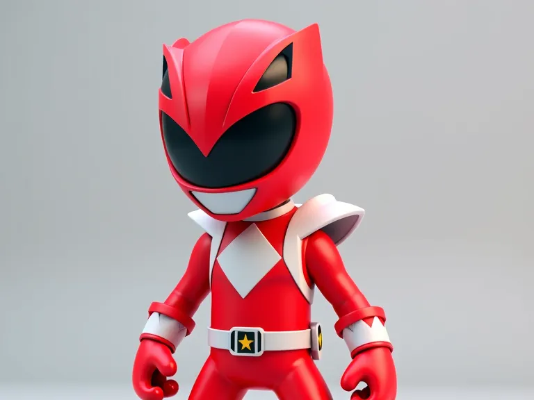 Figma Power Ranger Power Ranger por NxSCreeD MakerWorld: Baixe modelos 3D gratuitos