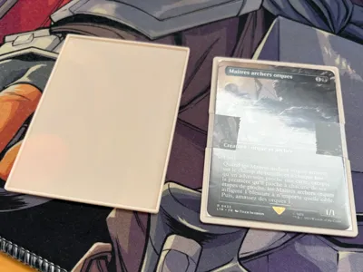 Protective box for collectible card
