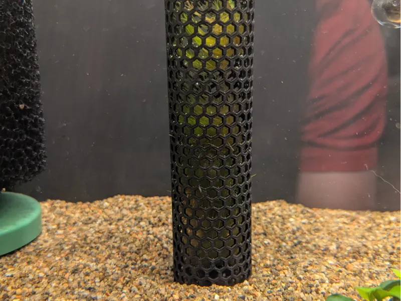 Aquarium java moss tower