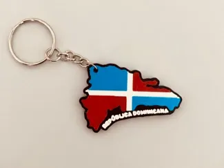 Llavero isla Republica Dominicana