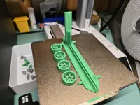 0.16mm layer, 1 wall, 0/5% infill, no supports, 26g