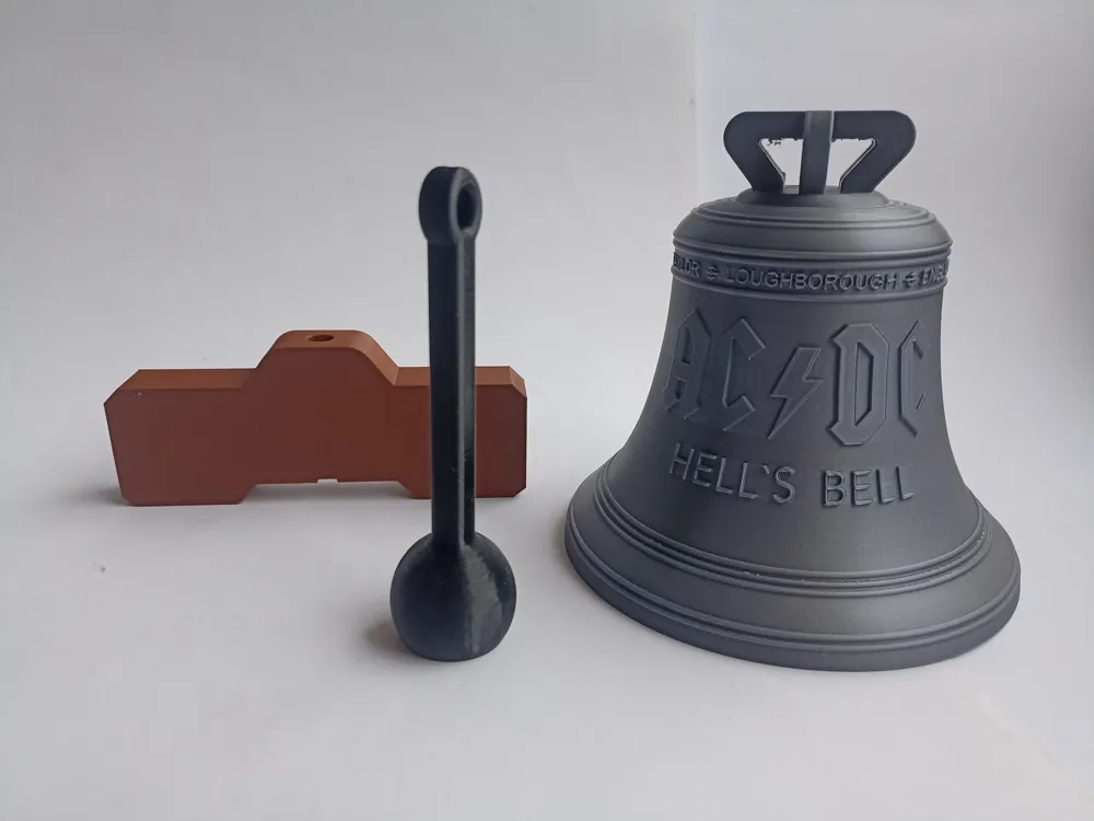 AC/DC Hells Bells - Free 3D Print Model - MakerWorld