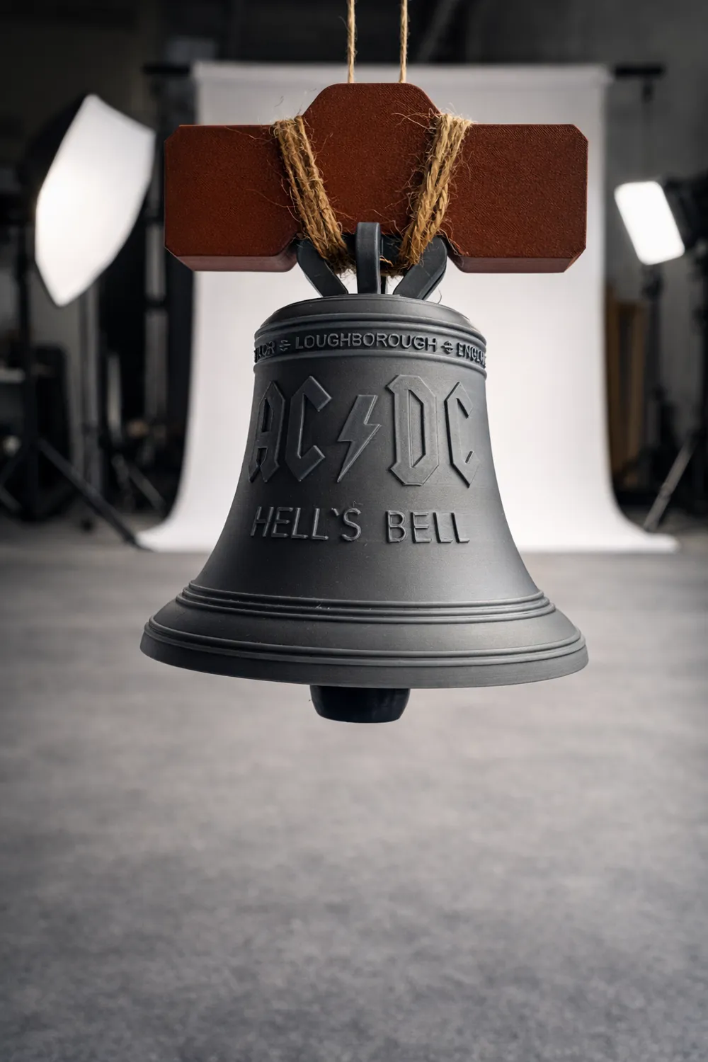 AC/DC Hells Bells - Free 3D Print Model - MakerWorld
