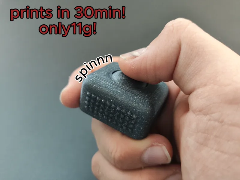 SpinCube Mini Fidget - no assembly!