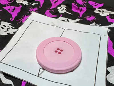 Button Pattern Weights for Heavy Washer only 10g!