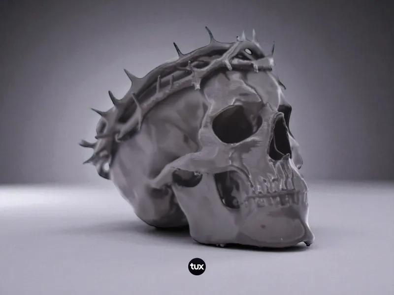 Crown of Thorns Skull