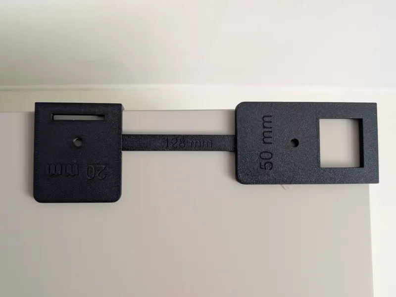 Modular IKEA Handle BAGGANÄS Drilling Template