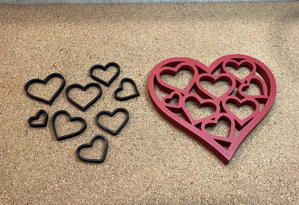 Heart Design Frame Model Heart Picture Frame - Free 3D Print Model - MakerWorld