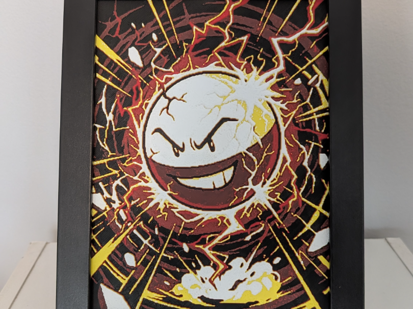 Electrode Pokemon 6x8 Hueforge