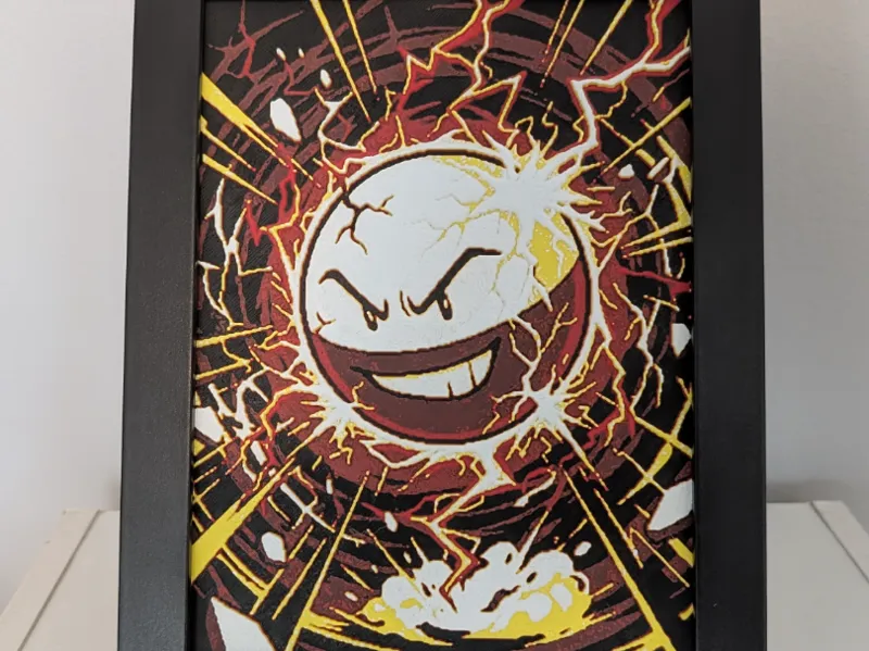 Electrode Pokemon 6x8 Hueforge