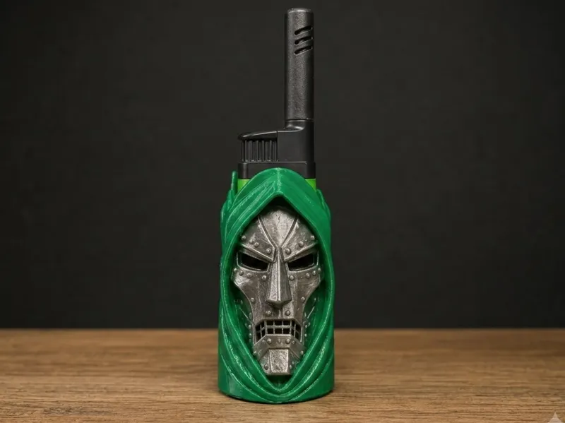 Dr. Doom-Inspired Lighter Sleeve
