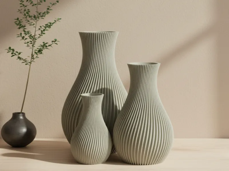Modern Japandi Vase