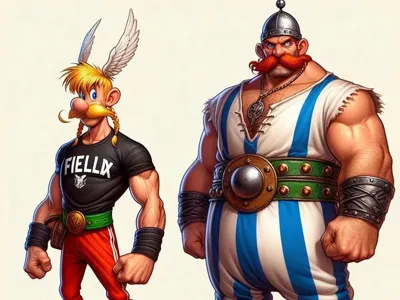 Asterix and Obelix