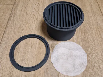Grow Tent Light Trap with 125mm Filter